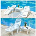 Courtyard Swimming Pool Accessories Leisure Portable Folding Sun Lounger for sale