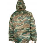 Hooded Camouflage Training Top with Versatile Functions  Zipper Metal Button Closure