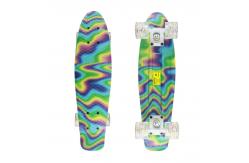 China Complete 22 Inch Penny Complete Skateboards Plastic Printing Deck For Kids Adults supplier