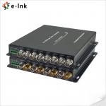 4 Channel 3G-SDI Fiber Extender With Backward RS485 4Ch Tally 20KM FC Connector for sale