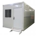 Rapid Construction Foldable Container Steel Structure Folding Container House Heat Insulation for sale