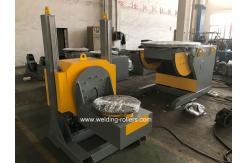 China 3 Ton L-Shape Welding Turning Positioner With Hand Control Box supplier