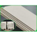Durable A4 A3 Sheets 1.2MM 1.8MM Thick Uncoated Two Sides Grey Packaging Board for sale