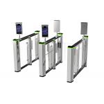 Indoor Flap RS485 IP44 Access Control Speed Gate SS304 40W for sale