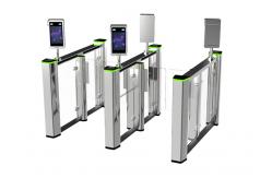 China Indoor Flap RS485 IP44 Access Control Speed Gate SS304 40W supplier