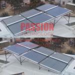5000L Centralized Solar Water Heater Non Pressure Vacuum Tube Solar Collector Heating for sale