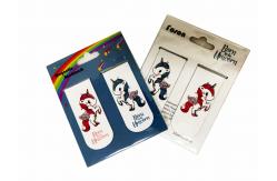 China Customized Pantone Cute Magnetic Bookmarks For Christmas supplier