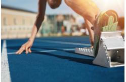 China ITF High Elasticity 400M Eco Tiles Flooring For high school track supplier
