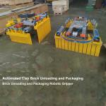 Clay Brick Loading And Unloading Packing System Of Brick Factory for sale