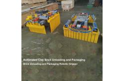 China Clay Brick Loading And Unloading Packing System Of Brick Factory supplier