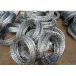 Razor Concertina Barbed Wire Galvanized Blade Fence For Security Perimeter