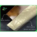 150cm×100m Eco Friendly Kraft Color Washable Kraft Paper For Tote Bag for sale