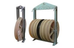 China Bundled Conductor Blocks Nylon Sheave Stringing Block Pulley Helicopter Stringing Blocks supplier