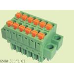 Finger Proof High Temperature Terminal Block For Single Wire Inserted Directly for sale