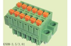 China Finger Proof High Temperature Terminal Block For Single Wire Inserted Directly supplier