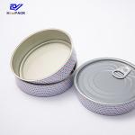 Cigarette Round Tin Containers D99x27mm 180ml Weed Packaging Can