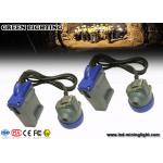 Digital Miners Light Rechargeable , Semi - Cored Miners Hat With Light for sale