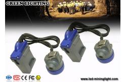 China Digital Miners Light Rechargeable , Semi - Cored Miners Hat With Light supplier