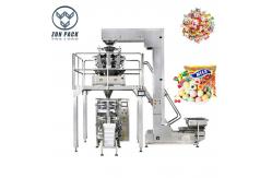 China PLC Pillow Bag Punch Packing Machine For Candy Sugar supplier
