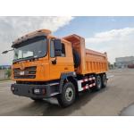6x4 Heavy Tipper Trucks SHACMAN F3000 Dump Truck 375hp EuroV Yellow for sale