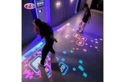 China Creativity And Fitness Portable Interactive Projection Game Unit For Youth Center supplier