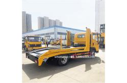 China CNHTC   2 Position Plate Vehicle Transporter    Poletransporter    Car Transporter supplier