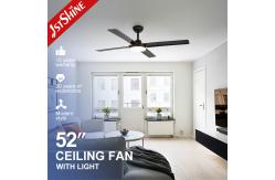 China 1stshine LED Ceiling Fan 6 Speeds 4 Blades Support Dimmer LED Lighting supplier
