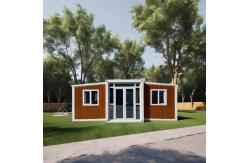 China Waterproof 40FT Container House Expandable Modern Style With Wooden Floor supplier