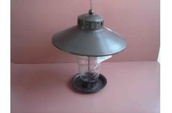 China Weatherproof Customized Metal Hanging Bird Feeder Metal Peanut Feeder supplier