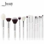 Pearl White birch wood Essential Makeup Brushes For Beginners Soft Mixed Hair for sale