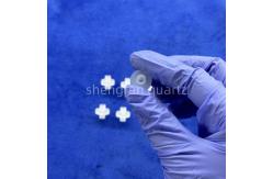 China High Temp Opaque Perforated Quartz Parts Thickness 100mm supplier