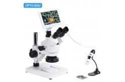 China 2.0m+1.3m 32g Tf Card Handheld Microscope With Screen supplier