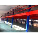 Engineered Industrial Steel Structure Mezzanine Floor Powder Coated For Warehouse for sale