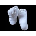Baby Hand Casting Kit Hand and Feet Casting Plaster 3D Handprint / Footprint Keepsake for sale