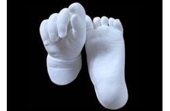 China Baby Hand Casting Kit Hand and Feet Casting Plaster 3D Handprint / Footprint Keepsake supplier