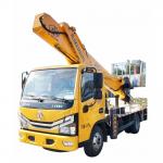 Dongfeng 30 Meter Single Row Truck Mounted Aerial Work Platform High Lift Operation for sale