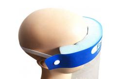 China Disposable Surgical Face Shield Clear Plastic Anti Fog Double Side For Protection supplier