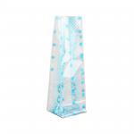 Clear Packing Plastic BOPP Block Bottom Bags For Food Customized Logo