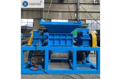 China Heavy Duty Double Shaft Shredder Automatic Woods Steel Grinding Shredder Machine supplier
