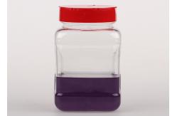 China Customized Screw Cap Clear Plastic Bottles With Plastic Lid For Food / Spice supplier