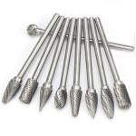 Safety Extended Length Carbide Burrs Carbide Die Grinder Bit Set Oem Service for sale