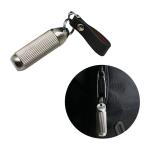 Titanium Alloy Pill Container Box Case Keychain for sale