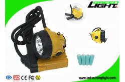 China 10.4Ah Rechargeable 800mA Mining Cap Lights SAMSUNG Battery 348lum supplier