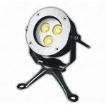 Stainless Steel IP68 Waterproof Boat Remote Spotlight , 12 Volt Marine Searchlights for sale