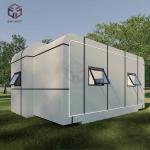 Detachable mobile Capsule House Apple Pod Garden for sale