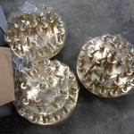 22m3/h Brass Ajustable 3 Layers Blossom Fountain Nozzle for sale