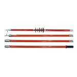 Operating Rod Stick Construction Safety Tools , 4 Sections Telescoping Hot Stick for sale