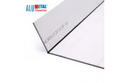 China 1220MM ACM Exterior Fire Retardant Aluminium Composite Panel 4MM Light Antibacterial SGS supplier