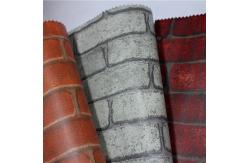 China 60cm*10m Roll Brick Design Pvc Wall Stickers Waterproof Easy Installation supplier