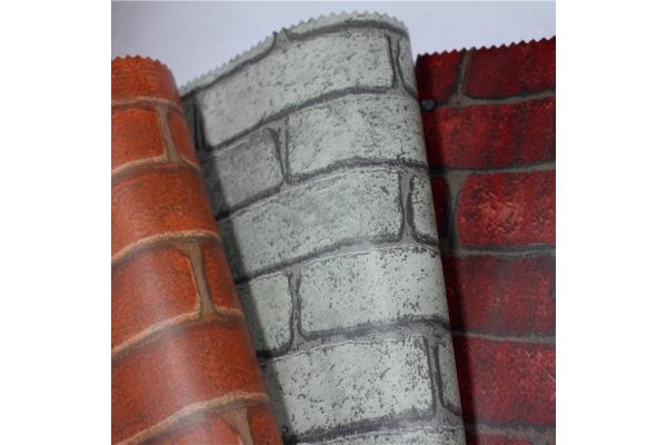 60cm*10m Roll Brick Design Pvc Wall Stickers Waterproof Easy Installation